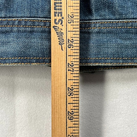 Y2K Denim Jacket Men 2XL Parish‎ Nation Blue Faded Vintage Streetwear - Picture 15 of 15